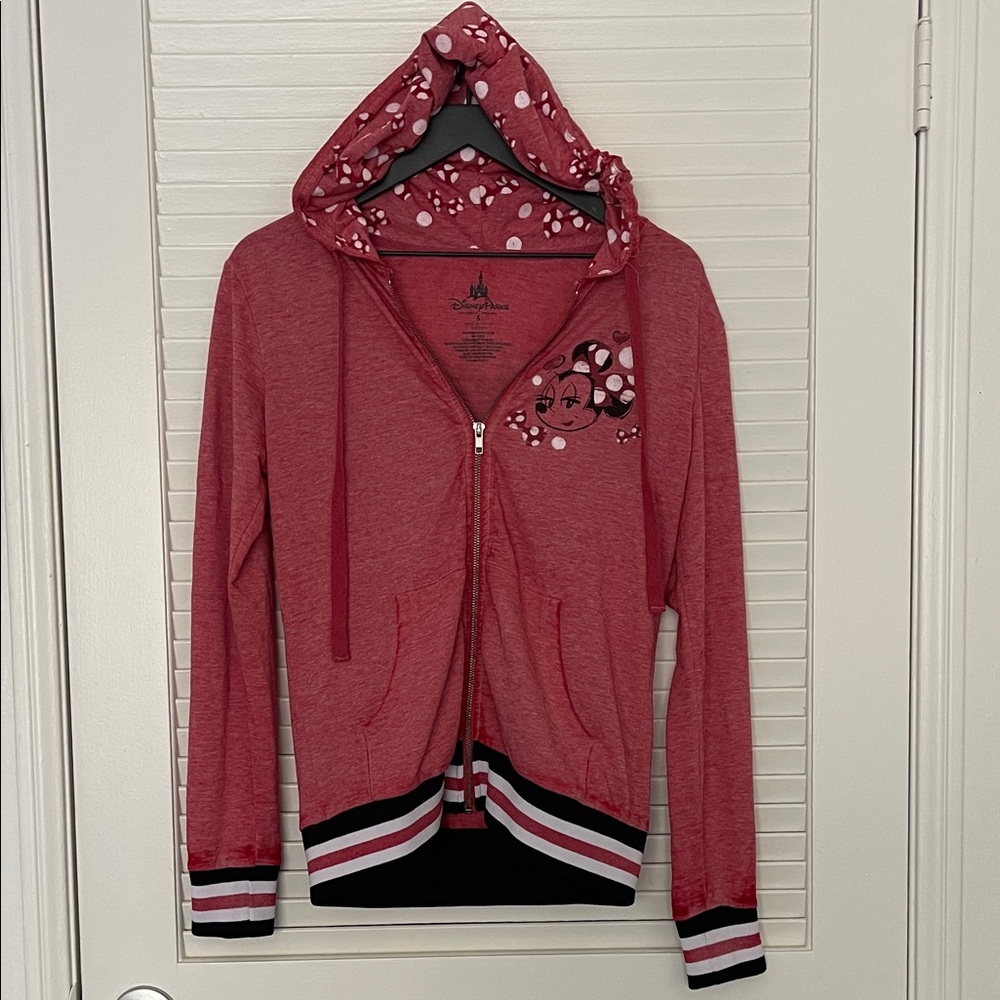 Minnie Mouse Lightweight Zip up Hoodie